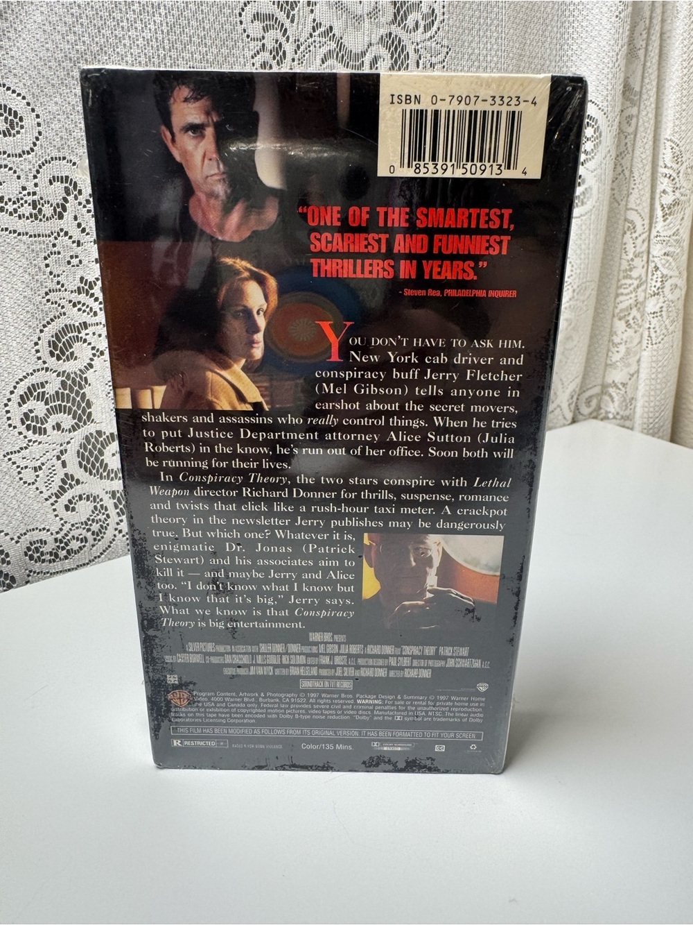 Conspiracy Theory VHS (1997) Brand New Factory Sealed - Picture 2 of 3
